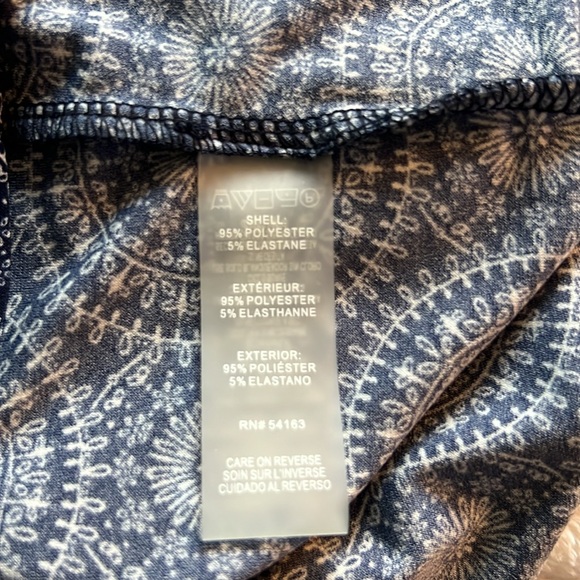 Tommy Hilfiger blue and white dress size 10 knee length NWOT never worn $15 - Picture 4 of 4